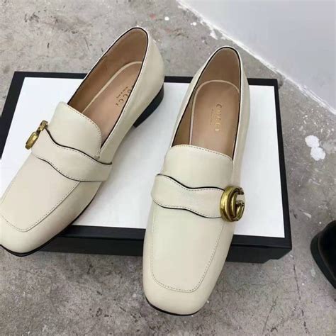 gucci great white loafers|Gucci loafers female.